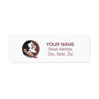 Florida State Seminole Label