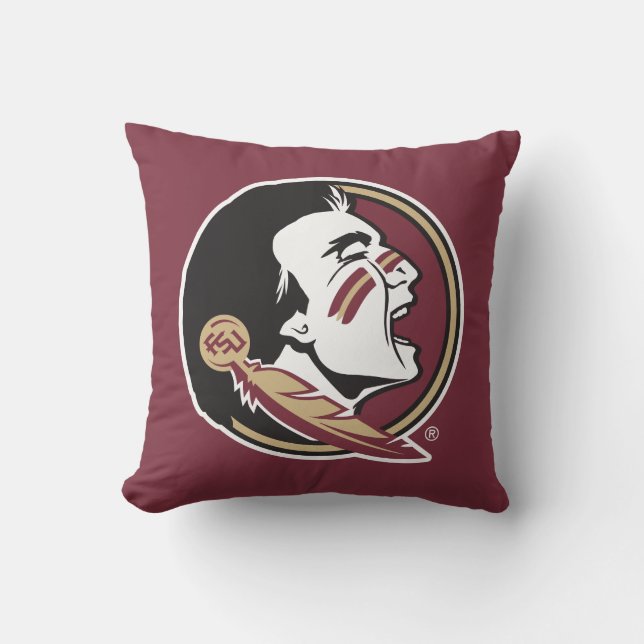 Florida State Seminole Throw Pillow (Front)