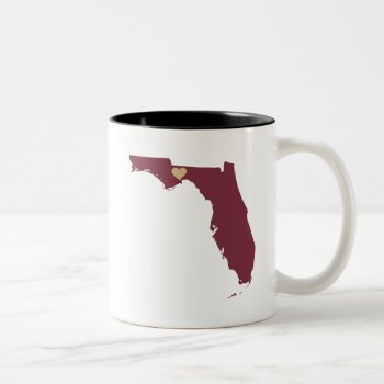 Florida State Seminole Two-tone Coffee Mug by floridastateshop at Zazzle