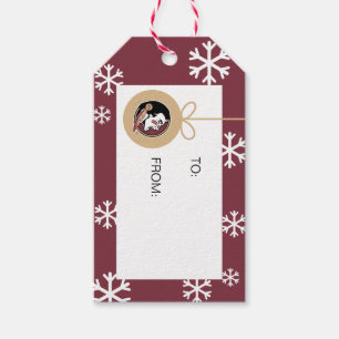 Florida State Seminoles Holiday Gift Tags