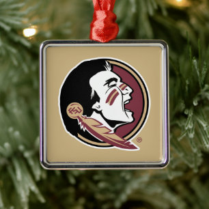 Florida State Seminoles Holiday Metal Ornament