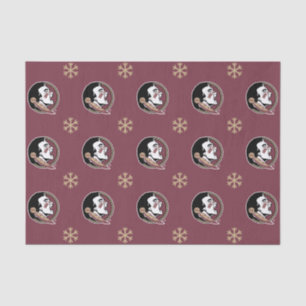 Florida State Seminoles Holiday Snowflake Tissue Paper