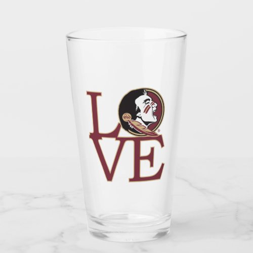 Florida State Seminoles Love Glass