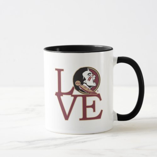 Florida State Seminoles Love Mug