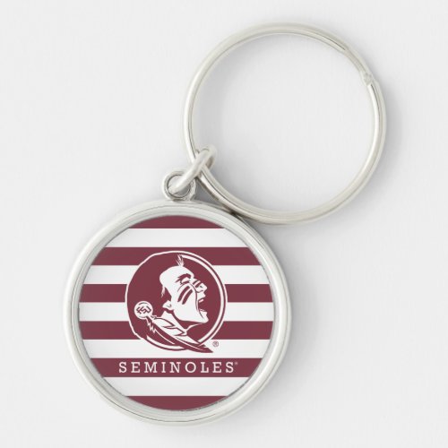 Florida State Seminoles Stripes Keychain