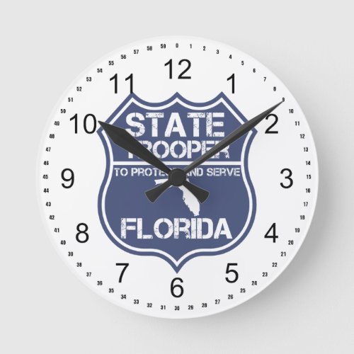 Florida State Trooper To Protect And Serve Round Clock