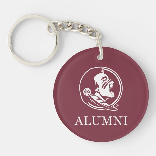 Florida State University Alumni Keychain (Front)