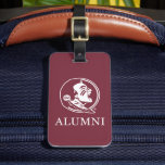 Florida State University Alumni Luggage Tag<br><div class="desc">Want to represent your alumni pride? Check out these official Florida State University designs! You can personalize your own FSU merchandise on Zazzle.com to show off your Seminoles pride. This Florida State gear is perfect for students,  friends,  family,  staff,  and alumni.  Go Noles!</div>