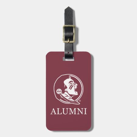 Florida State University Alumni Luggage Tag