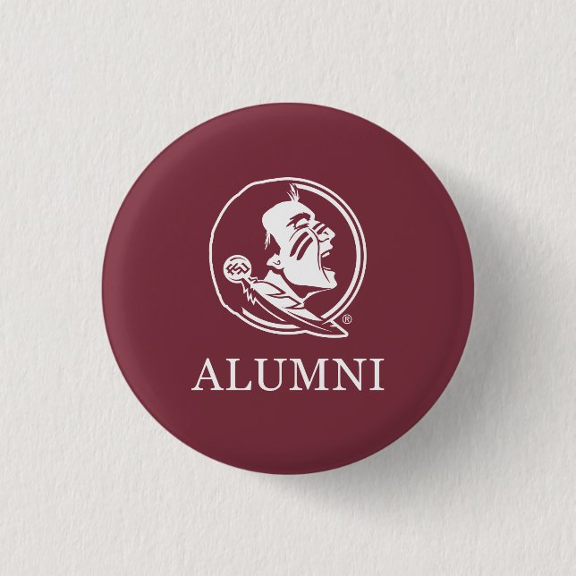 Florida State University Alumni Pinback Button (Front)