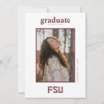 Florida State University Graduation Announcement