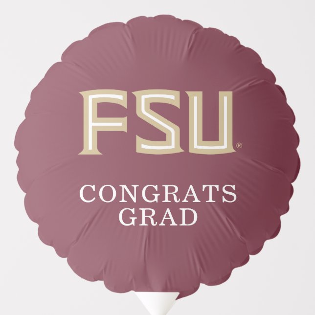 Florida State University Graduation Balloon (Front)