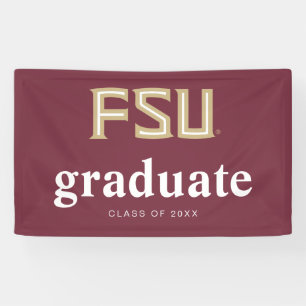 Florida State University Graduation Banner