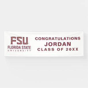 Florida State University Graduation Banner