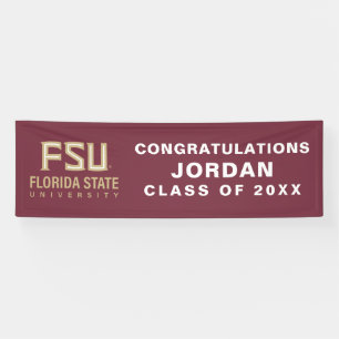Florida State University Graduation Banner