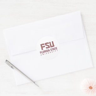 Florida State University Graduation Classic Round Sticker