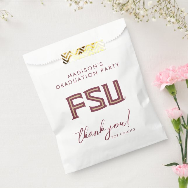 Florida State University Graduation Favor Bag (Sealed)