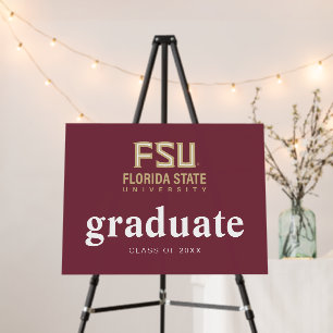 Florida State University Graduation Foam Board