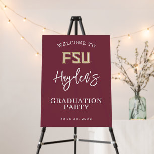 Florida State University Graduation Foam Board