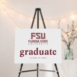 Florida State University Graduation Foam Board
