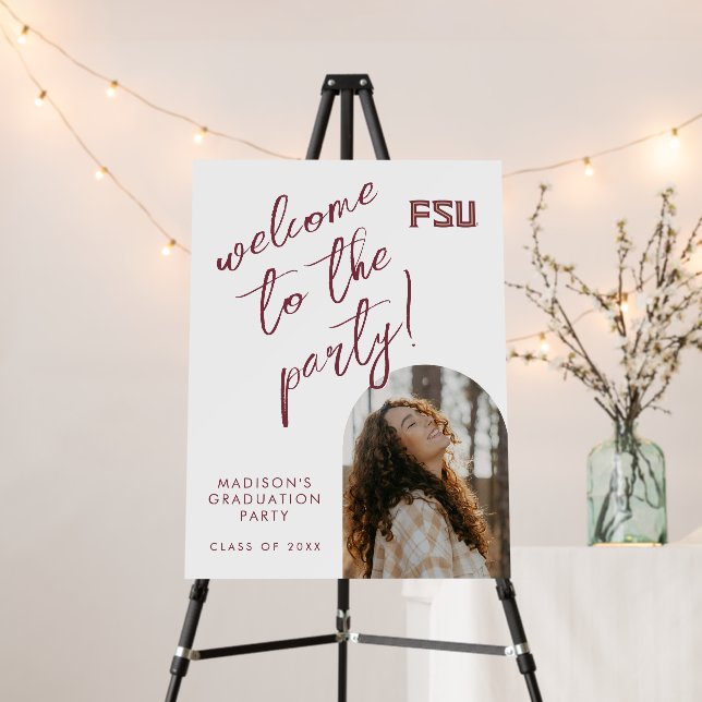 Florida State University Graduation Foam Board (In Situ (Stand))