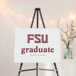 Florida State University Graduation Foam Board