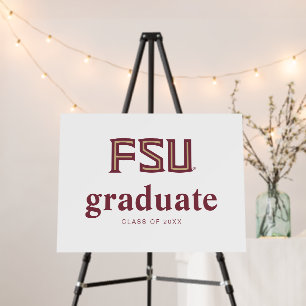 Florida State University Graduation Foam Board
