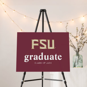 Florida State University Graduation Foam Board