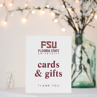 Florida State University Graduation Foam Board