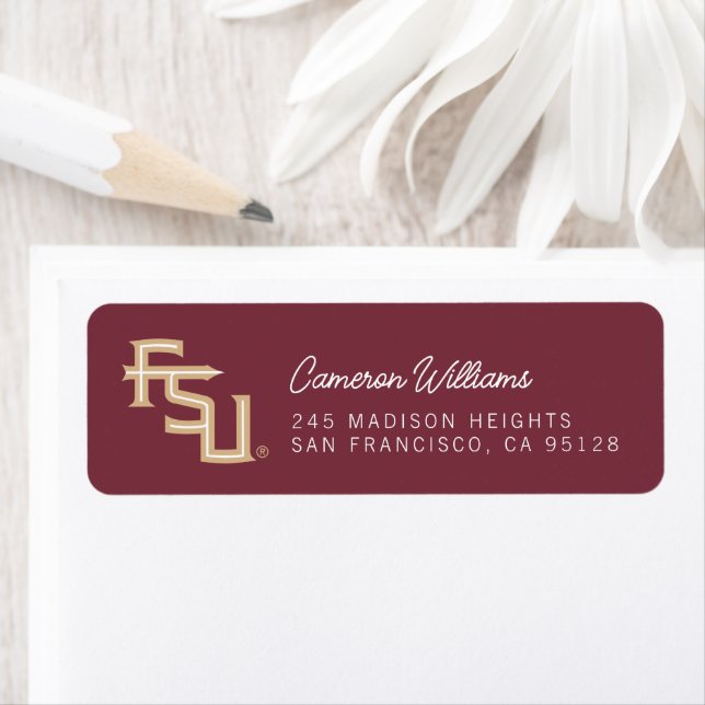 Florida State University Graduation Label (Insitu)