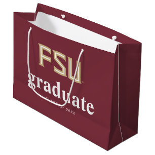Florida State University Graduation Large Gift Bag