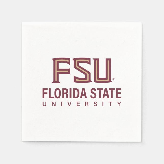 Florida State University Graduation Napkins (Front)