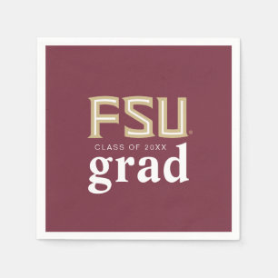 Florida State University Graduation Napkins