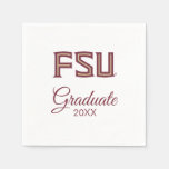 Florida State University Graduation Napkins
