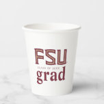 Florida State University Graduation Paper Cups