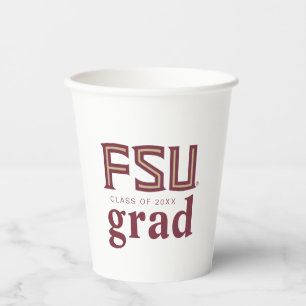 Florida State University Graduation Paper Cups