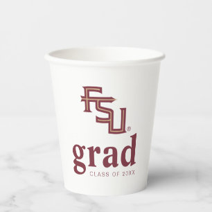 Florida State University Graduation Paper Cups