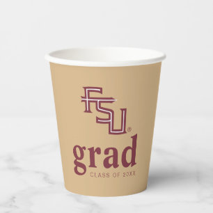 Florida State University Graduation Paper Cups