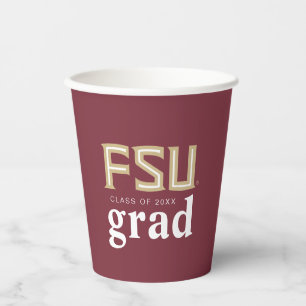 Florida State University Graduation Paper Cups