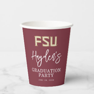 Florida State University Graduation Paper Cups