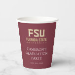 Florida State University Graduation Paper Cups