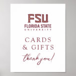 Florida State University Graduation Poster