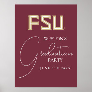 Florida State University Graduation Poster