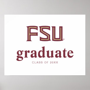 Florida State University Graduation Poster