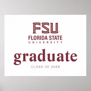 Florida State University Graduation Poster