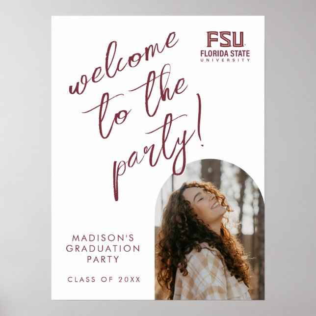 Florida State University Graduation Poster (Front)