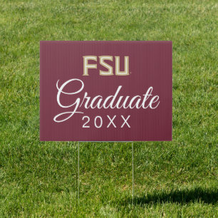 Florida State University Graduation Sign