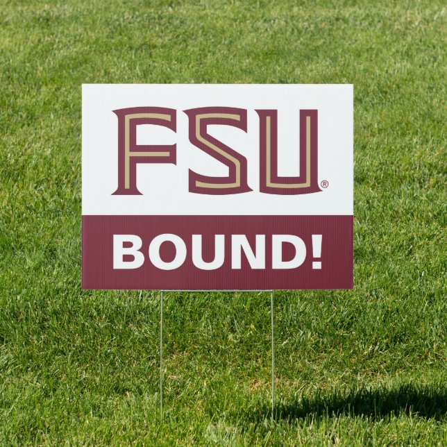 Florida State University Graduation Sign (Insitu)