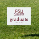 Florida State University Graduation Sign
