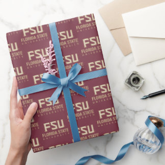 Florida State University Graduation Wrapping Paper